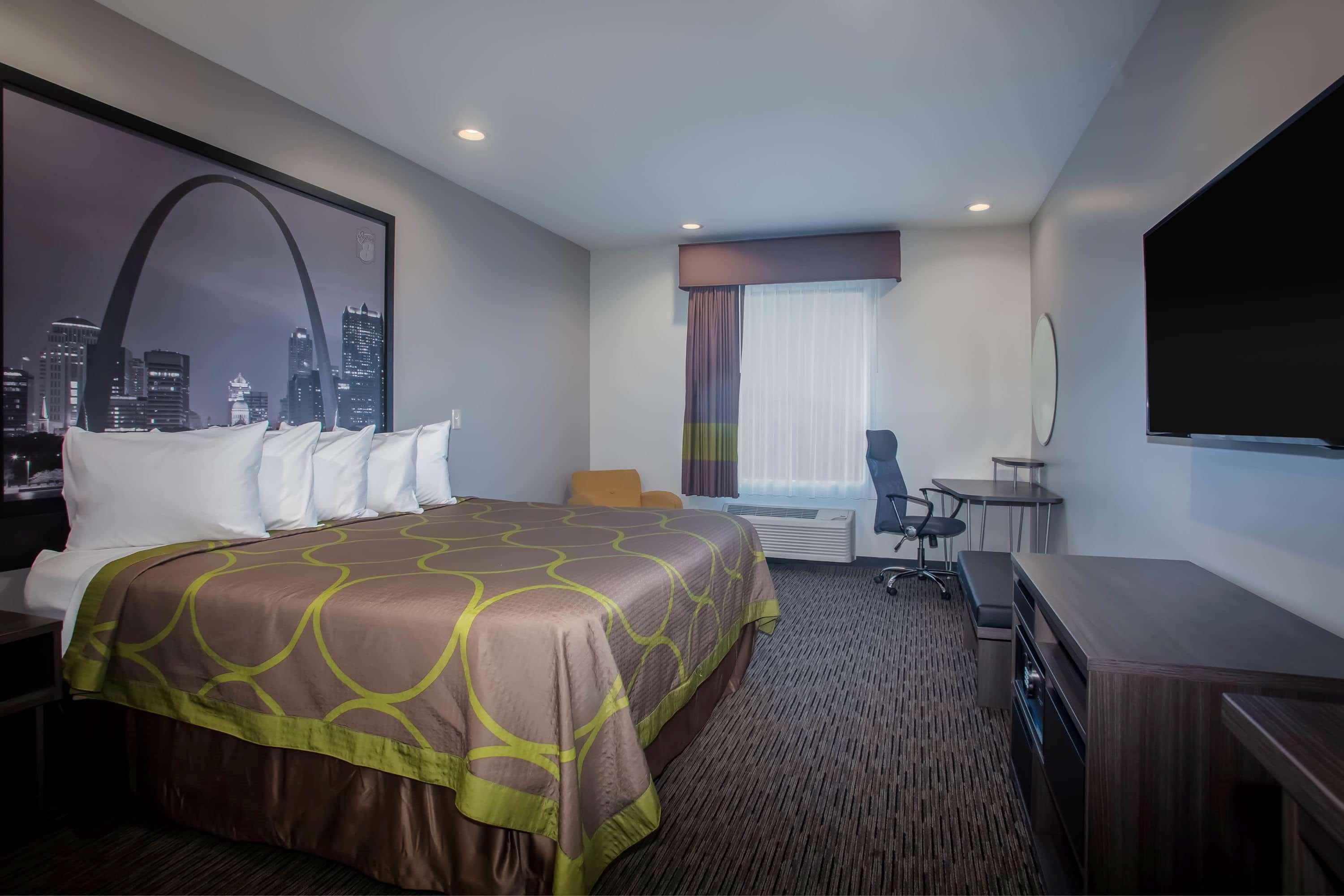 Super 8 By Wyndham St. Louis North Otel Dış mekan fotoğraf